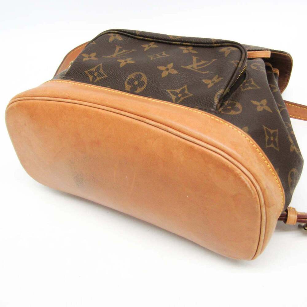 LOUIS VUITTON Authentic Brown Monogram Backpack - Picture 5 of 14
